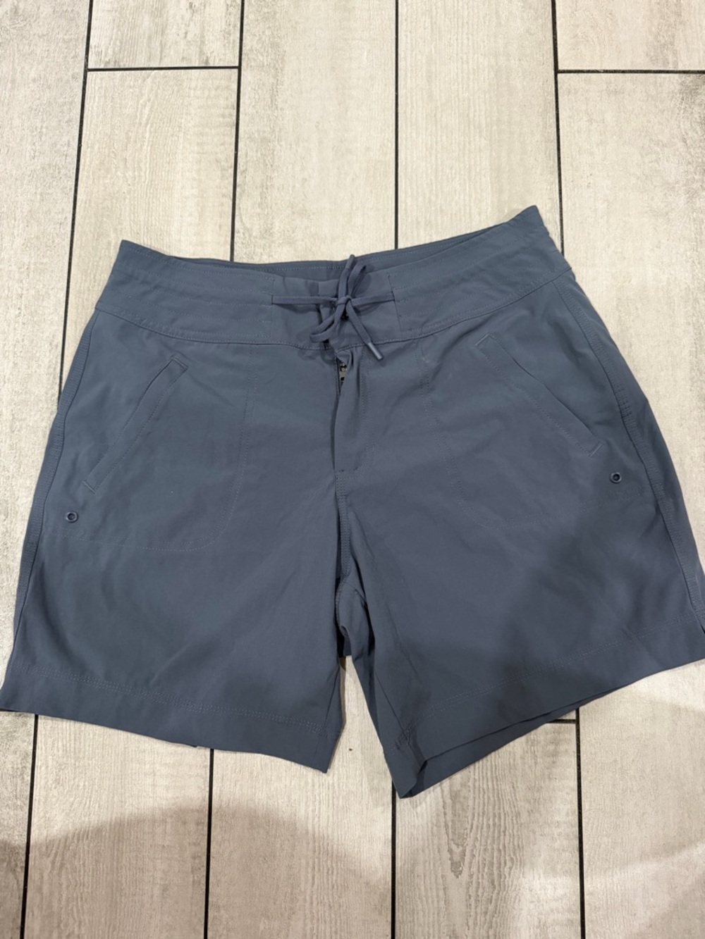 Athletic Works Women's Athletic Shorts - Slate Gray Blue